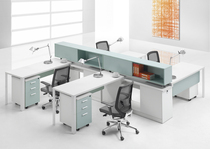 Shanghai office furniture simple modern staff computer desk screen partition simple Staff Office table and chair