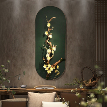 Creative living room new Chinese wall decoration study background wall decoration pendant Wall Flower Wall Wall decoration