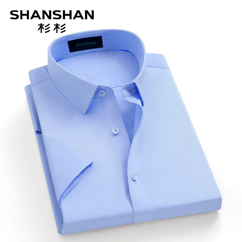 White cotton summer shirt