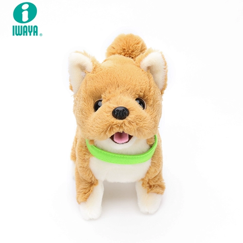 iwaya电动小狗狗玩具会叫会跑毛绒仿真狗儿童玩具女孩电子宠物