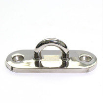 Stainless steel 316 oval boat base fishing boat fixed seat accessories foreign trade boat bolt seat 2 pieces
