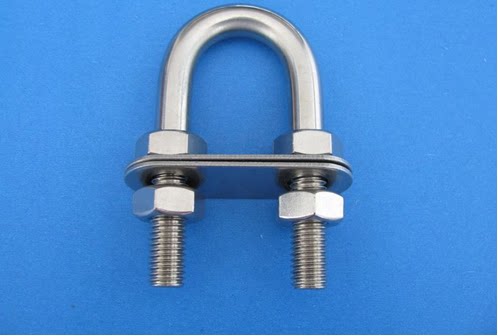 Marine hardware Yacht Accessories 316 material stainless steel U bolt fiberglass yachts for outdoor use