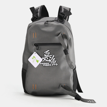 Evil Fish Lure Waterproof Bag Fishing Outdoor Moisture-Proof Backpack Shoulder Lure Bag Backpack Travel Storage Rainproof Bag