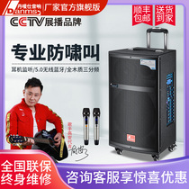 Dan Markshi outdoor rod speaker professional high-power stage wireless Bluetooth live fast hand square dance audio