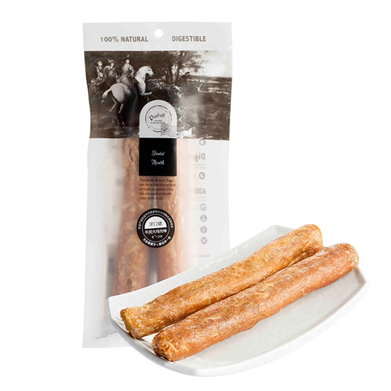 Paifu petfull dog snack thịt khô răng hàm que làm sạch xương răng cùng với hôi miệng nhai gà và thịt bò vịt hạt thức ăn cho chó