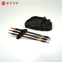 (Xiling Yinshe)Brush Wolf brush Large medium Small regular Script couplet Adult professional Lake Pen Beginner Wenfang