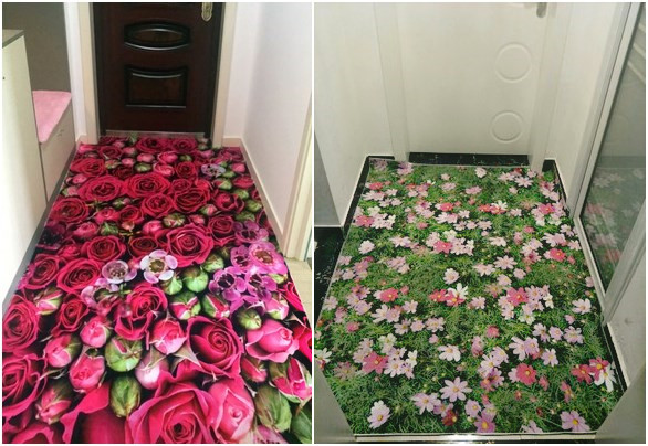 Phòng khách 3D thảm phòng ngủ đầy đủ phòng đầu giường chăn bàn cà phê sofa thảm hình chữ nhật mat hấp thụ chống trượt - Thảm thảm cho bé tập bò