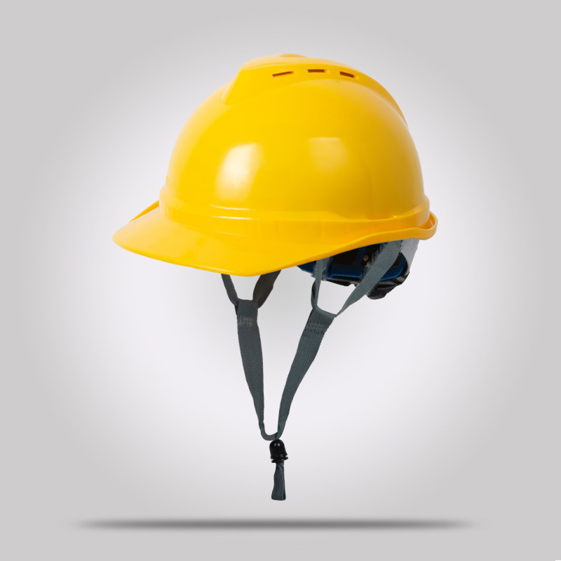 Каска Shield Guard DS-302 желтая, трехканальная вентиляция