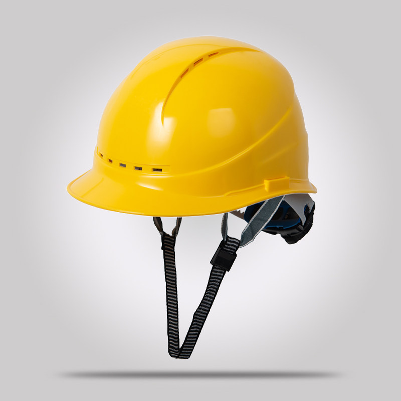 Каска Shield Guard DS-302 желтая, европейский стиль