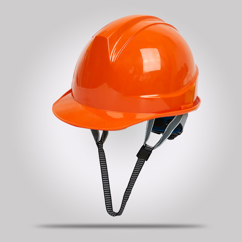 Каска Shield Guard DS-302 оранжевая, однолинейная вентиляция