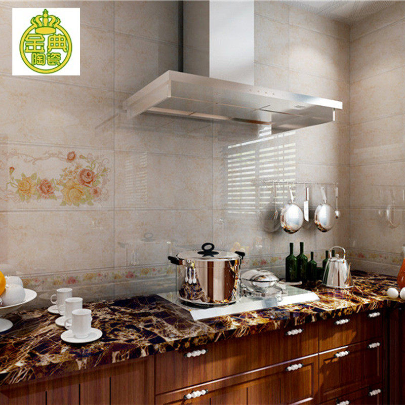 Wall tiles 300times 600 powder room tiles Kitchen and bathroom sun impermeable glazed wall tiles Foshan Jindian factory direct sales