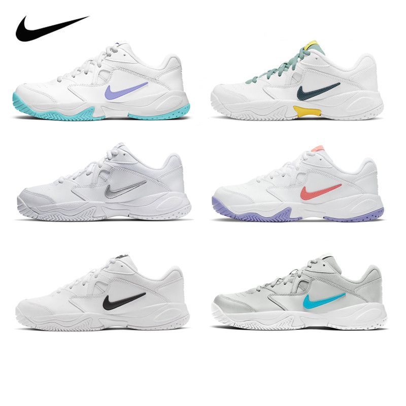 Nike Nike Tennis Shoes Men and Women Couple Couple Couple Court Litec 2 AR8838