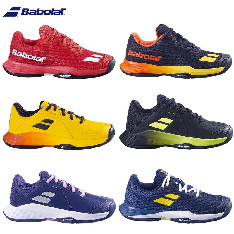 Babolat Kidsren's Tennis Shoes for Boys, Girls and Teenagers, Professional Training, Wear-Resistant, Breathable and Shock-Absorbing Babolat Kidsren's Tennis Shoes for Boys, Girls and Teenagers, Professional Training, Wear-Resistant, Breathable and Shock-Absorbing