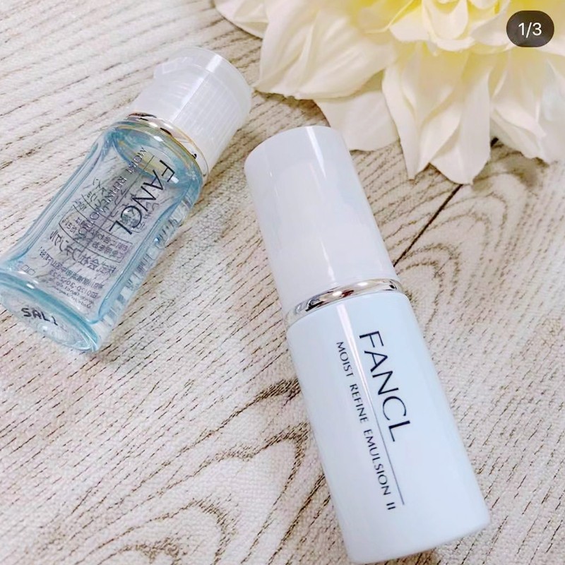 Japan direct mail Fancl no added basic water surplus moisturizing lotion lotion set refreshing type moisturizing type