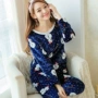 Mùa thu và mùa đông dày dễ thương áo thun flannel dễ thương phù hợp với đồ ngủ mùa đông nhung san hô nữ thời trang mặc nhà 