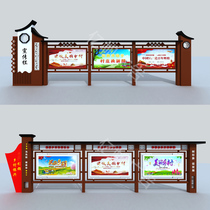 Customized stainless steel billboard advertising stand outdoor billboard school bulletin board display board unit bulletin board