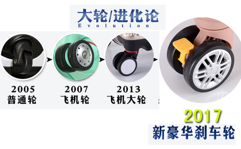 Nhật Bản và Hàn Quốc xu hướng hộp cứng chống mài mòn trường hợp vali vali học sinh hành lý phổ bánh xe mật khẩu hộp đám cưới nam nữ vali cho bé