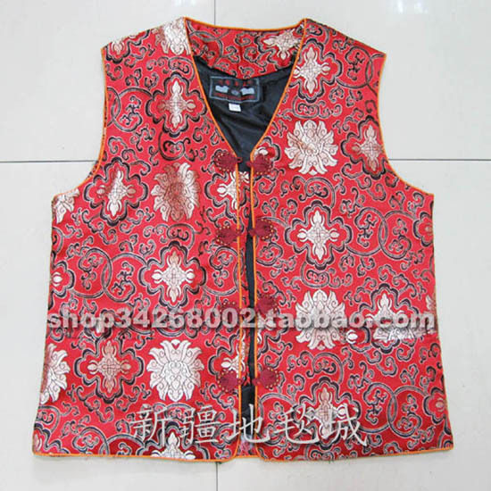 Xinjiang lamb's wool pure wool warm vest vest living face anti-wind and cold joint fur one
