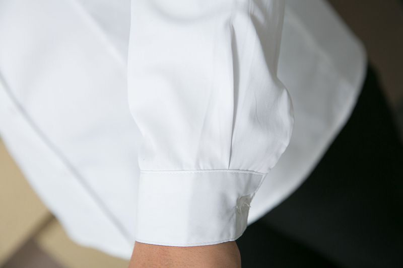 大码内搭 超大码女衬衫200斤胖mm职业女衬衫长袖舒适免烫不缩水翻领v领 Other