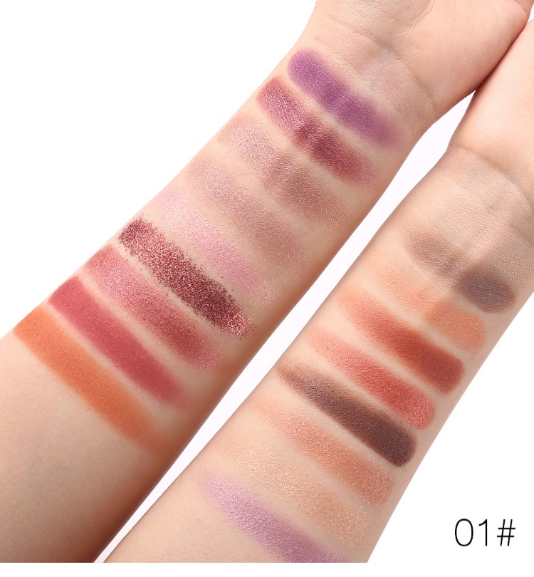 Ucanbe mới 18 màu hồng vàng mắt bóng đĩa Huda sa mạc món ăn nghiền nàng tiên cá Ji Jin bóng mắt trang điểm đĩa - Bóng mắt bảng mắt beauty glazed color board