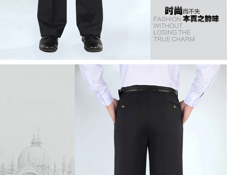 Pantalon en vrac en laine pour été - Ref 1470728 Image 36