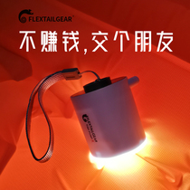 FLEXTAILGEAR FISHTAIL outdoor camping portable electric air pump Air cushion bed moisture-proof cushion air pump