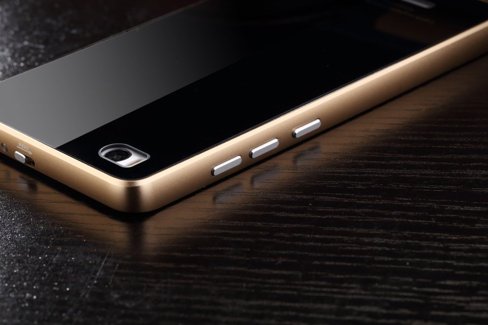 Luphie Aircraft Aluminum Metal Frame 9H Tempered Glass Back Cover Case for Xiaomi Mi 4C