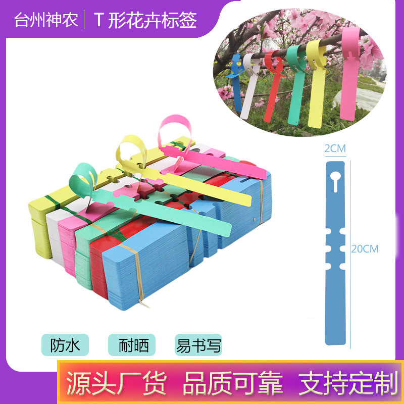 【批量】园艺花卉标签果树记号牌园艺植物标签防水环套标签