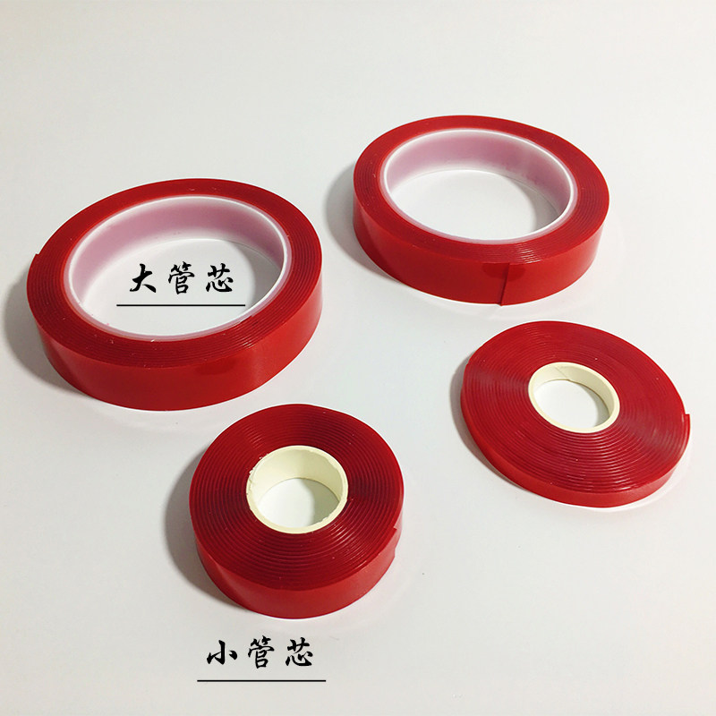 Window decoration Transparent acrylic double-sided adhesive Strong incognito waterproof mobile phone photo fixed TV background wall