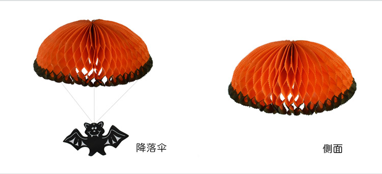 Halloween trang trí đạo cụ Cảnh Bar Ghost Witch Spider Bat Charm Treo Pumpkin Paper Lantern - Sản phẩm Đảng / Magic / Hiệu suất đồ hoá trang trẻ em