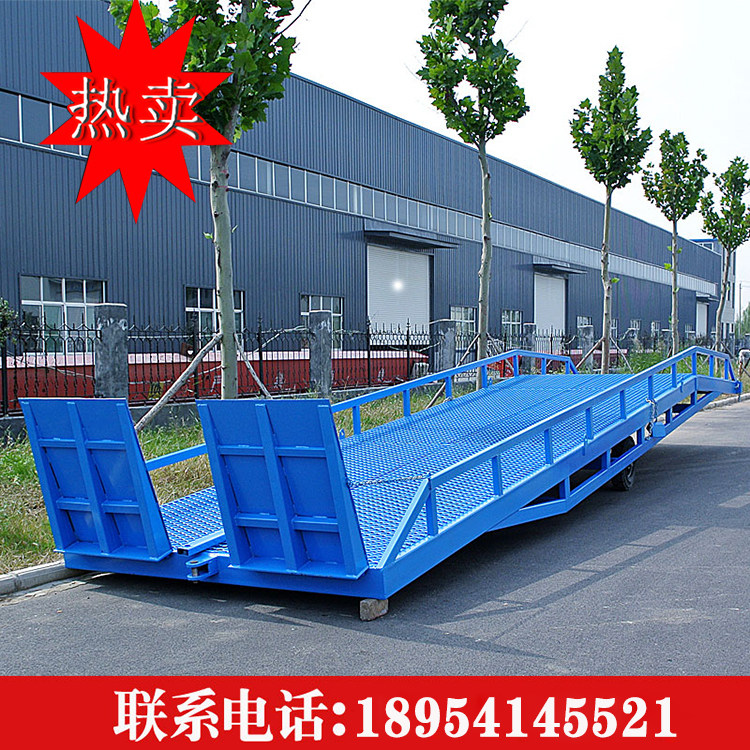 Mobile hydraulic den axle warehousing logistics container loading and unloading platform stacking high machine delivery intelligent lifting adjustment plate