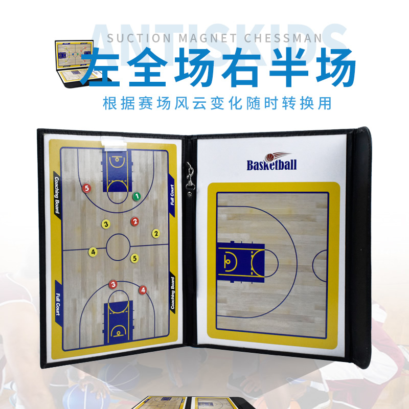 Basketball Tactical Board Magnet Command Board Technical Board Tactical Version Football Demo Board Notes Basketball Perimeter Coaching Board-Taobao