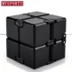Черный неограниченный кубик Рубика из ПВХ