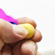 Badminton shuttlecock board racket badminton racket 10-pack childrens big-head three-hair ball table tennis T badminton board badminton racket