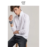 GYgoldlion / Quần áo GY Áo sơ mi POLO nam dài tay thêu màu tiêu chuẩn thời trang trẻ trung áo thun áo poloman