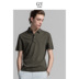GYgoldlion Jinlilai GY quần áo ngắn tay POLO nam thanh niên mùa hè mới màu rắn bông ve áo T-Shirt Polo