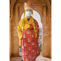 Monk Tang Monk Monk Journey to the West Props Taoist Robe Huang Haiqing Performance Costume Fa Hai Kasaya Monk Performance