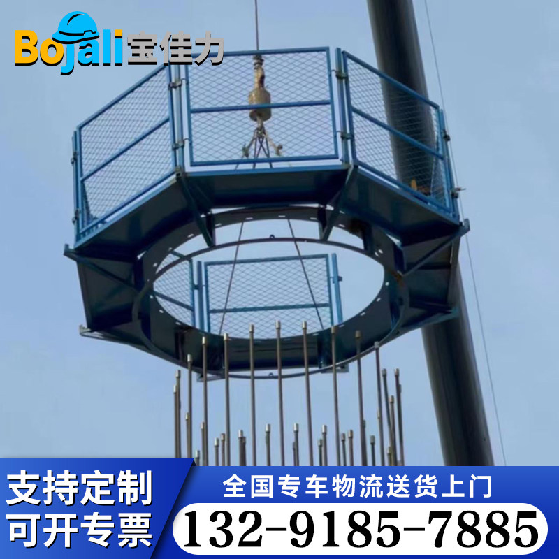 浙江盖梁平台梯笼马道：高墩作业安全新选择！