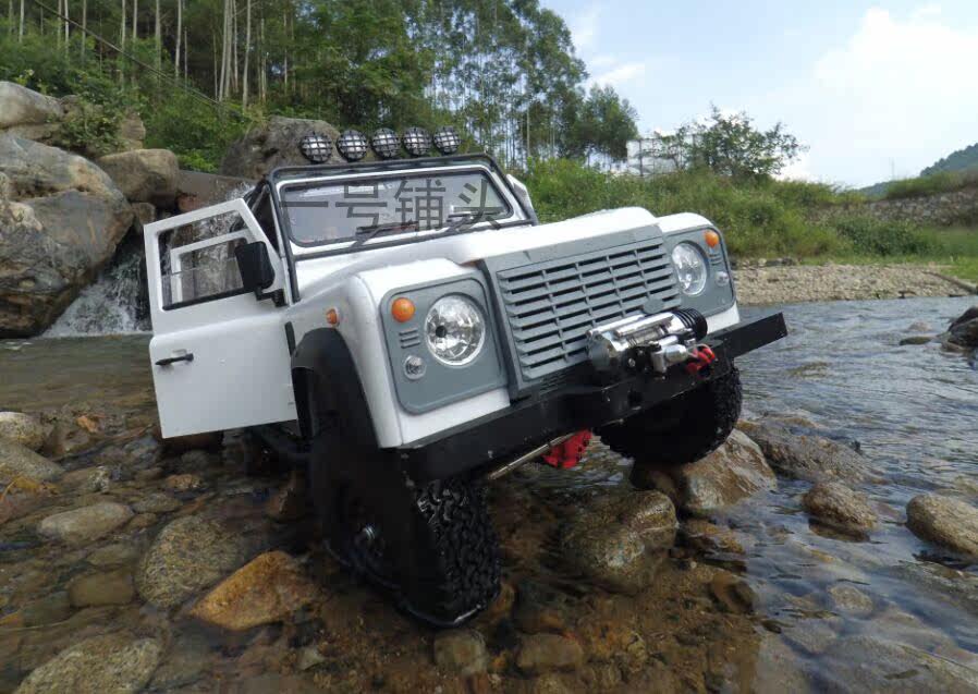 SCX10 Land Rover Defender climbing car D110 Wrangler 5-door JK spray paint OEM