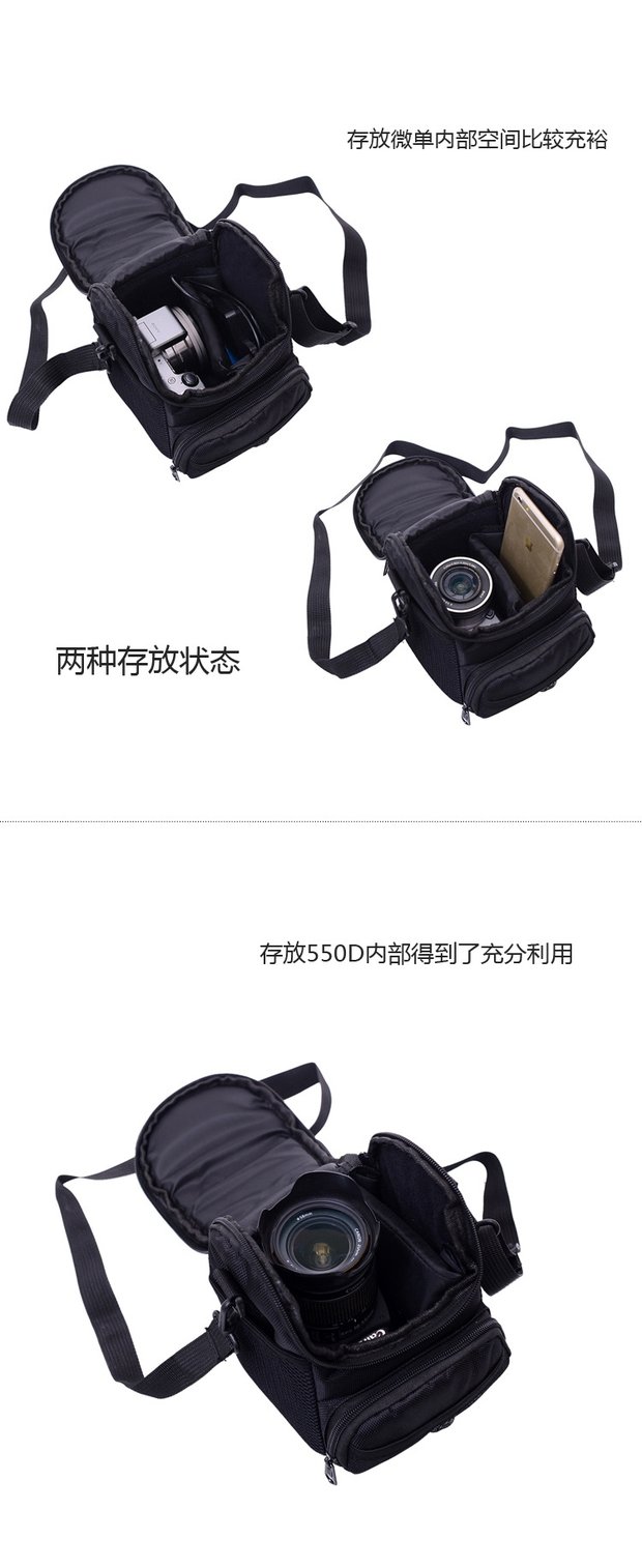 Phụ kiện máy ảnh micro đơn (YI) kiến ​​nhỏ M1 4K zoom ống kính kép Phụ kiện chụp ảnh ngoài trời - Phụ kiện máy ảnh kỹ thuật số túi máy ảnh sony