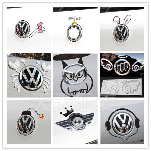 车身贴个性车标贴汽车贴纸改装贴纸创意防水标志车标贴贴花图案外