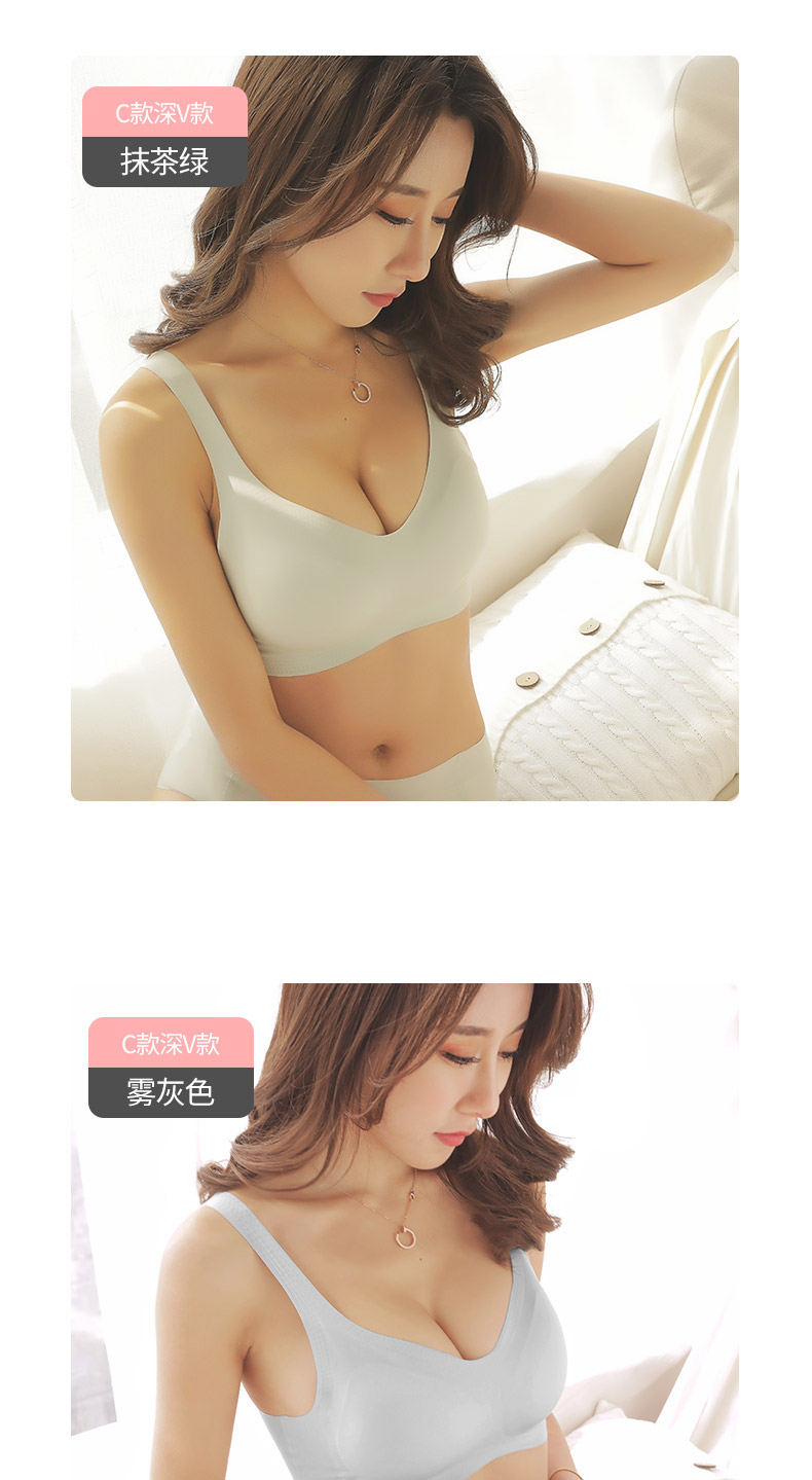 Phụ nữ đồ lót vú lớn ở Nam Cực không có vòng thép mỏng tập hợp áo chống sốc nhẹ áo ngực chạy bra quan lot nu