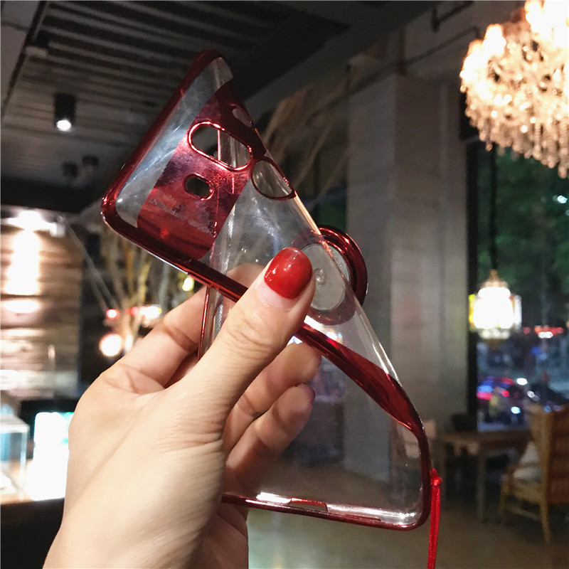 Huawei mate9 / 10pro vỏ điện thoại di động mẫu nữ dây buộc Nhật Bản và Hàn Quốc xe hấp thụ vòng khung mate10 vỏ mềm - Nhẫn nhẫn vàng
