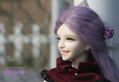 taobao agent Three -point Muyan Zi Aod Dream Angel BJD1/3 Doll Naked Doll Single Double Jelly Female Twilight Purple Purple