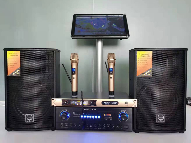 Home KTV Acoustic Suit Complete KarokAll Point Song Machine Home K Song Living Room Stage Cinema Speaker
