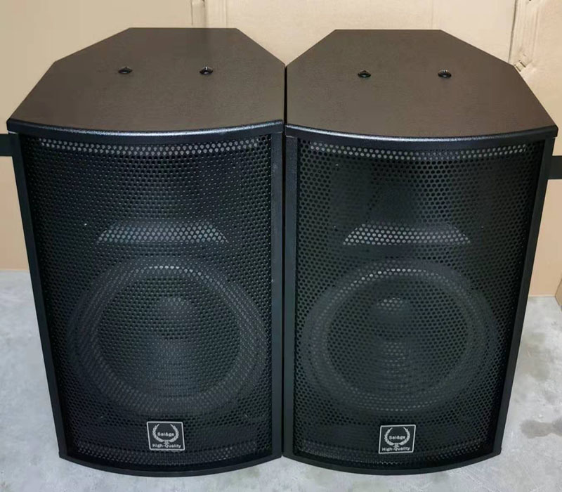 10-inch professional power amplifier KTV Sound suit Family meeting room Carpack speaker Wall-mounted Dance Shop Karaoke