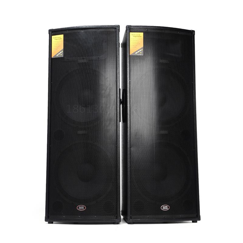 New Products Professional Stage Acoustics Double 15 12 inches Outdoor Square Performance Full-frequency Wedding Speaker KTV Sound suit