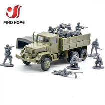 1:72 M35 truck assembled vehicle model sand table ornaments