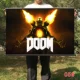 Doom 4 Vải trang trí trò chơi Poster tranh DOOM4 Bộ sưu tập trò chơi ngoại vi Art Oil tranh - Game Nhân vật liên quan