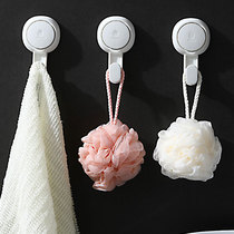 Japanese strong vacuum suction cup adhesive hook bathroom wall no trace adhesive load-bearing adhesive hook door rear glass towel sticky hook